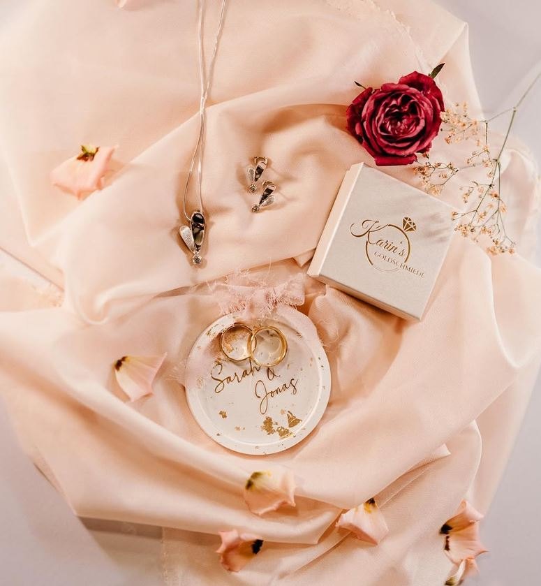 Hochzeitsschmuck aus Karins Goldschmiede